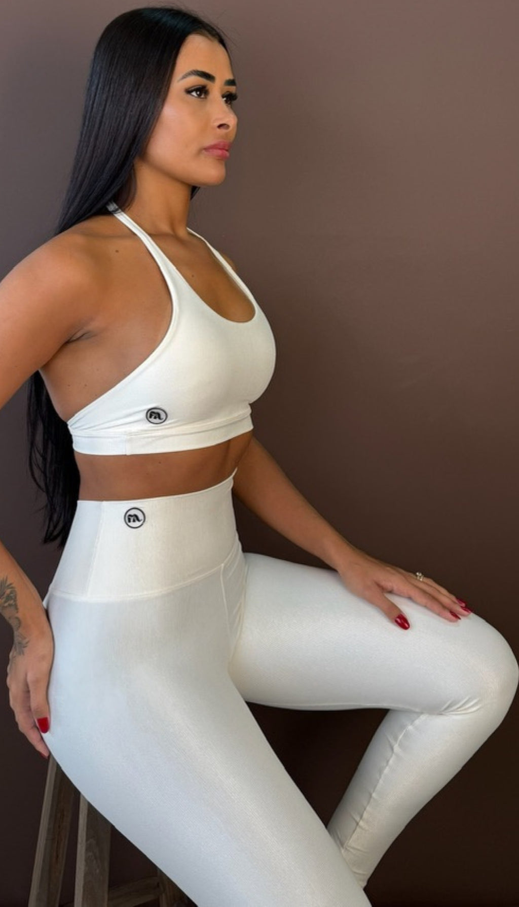 Legging compressão + top Duda