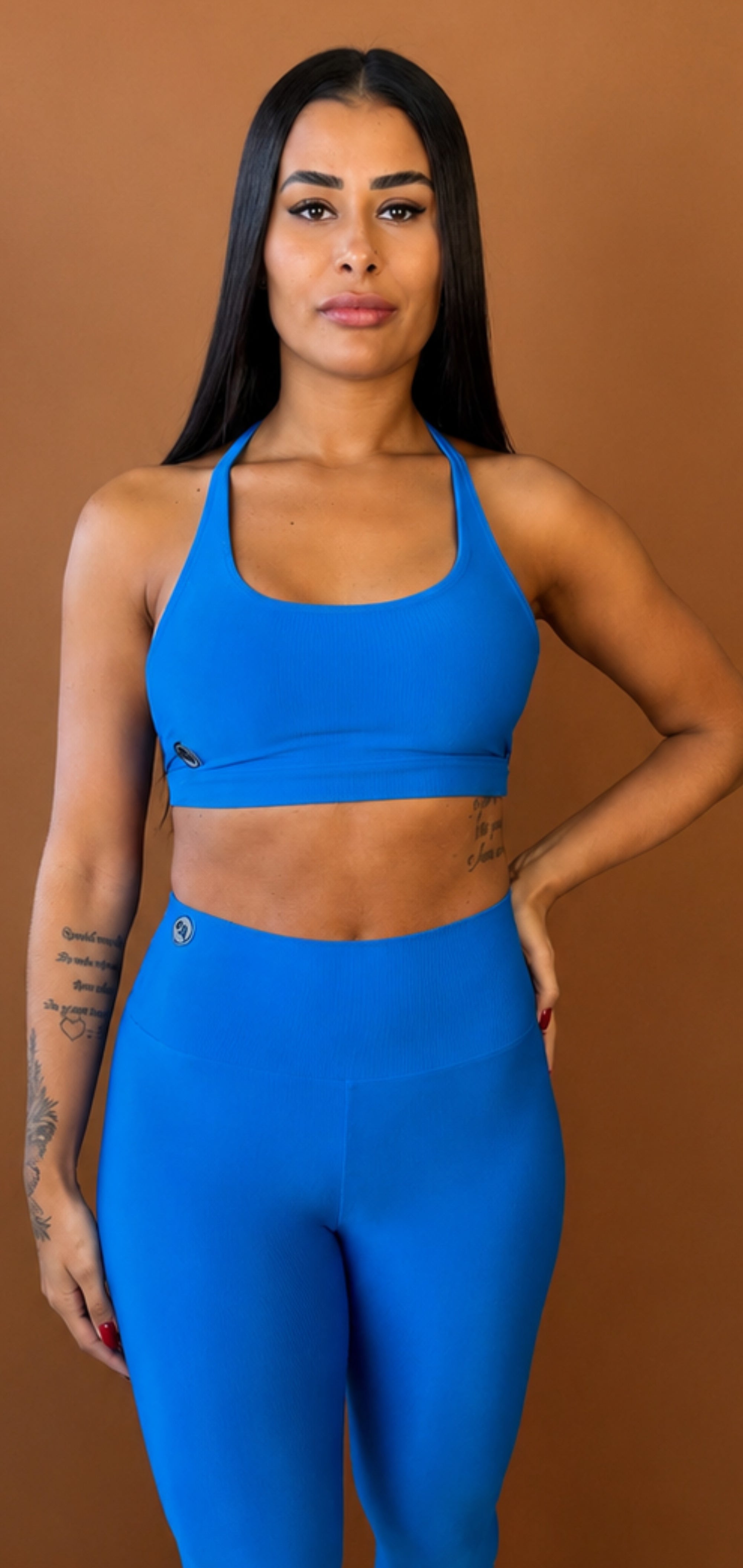 Legging compressão + top Duda