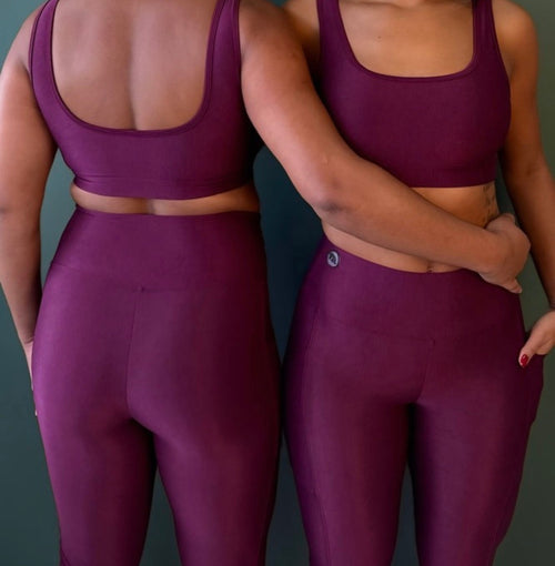 Legging compressão com  bolso + top Anna